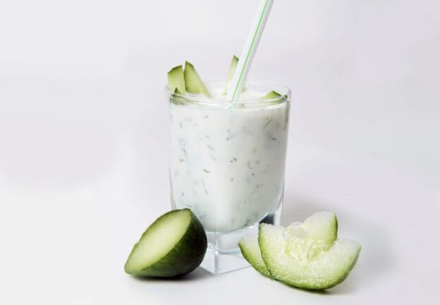 Salatalık kefir diyeti